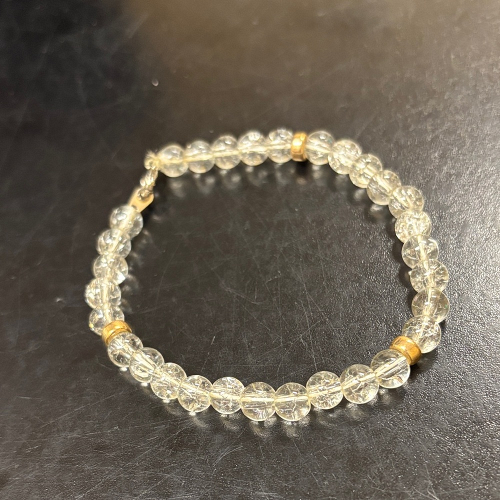 Elegant Gold Beaded Bracelet